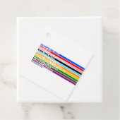 我々の価値観はメッセージカード フェイバータグ (インサイチュ)