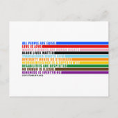 我々の価値観は ポストカード (正面)