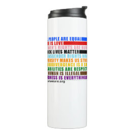 我々の値は熱タンブラーである タンブラー