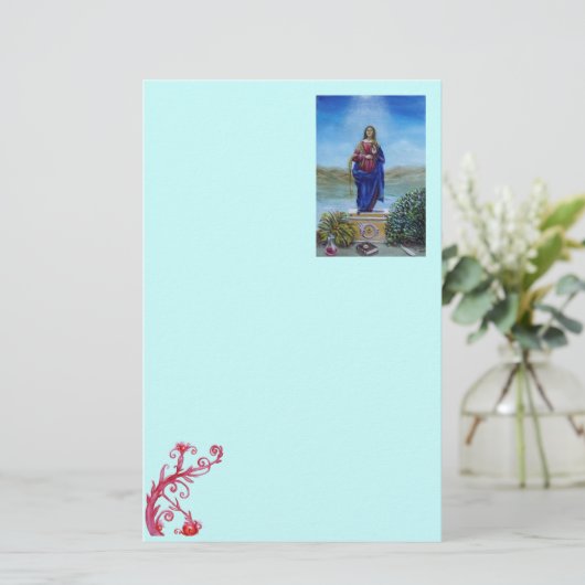 我々の光の女性マドンナ無垢な概念 便箋 (スタンド正面)