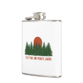 我々の公の地のために戦う フラスク (左)