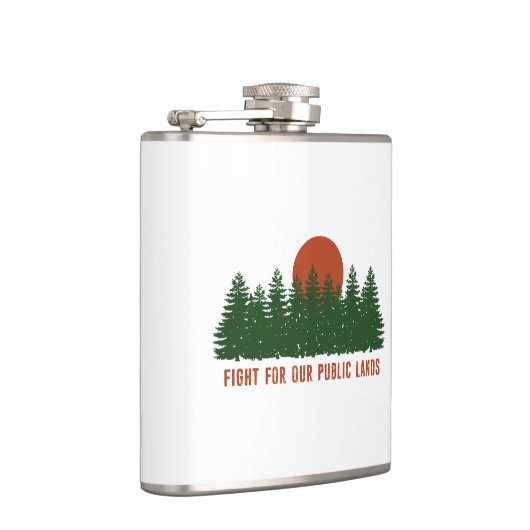 我々の公の地のために戦う フラスク (右)