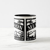 我々の共通の基盤 ツートーンマグカップ (中央)