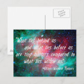 我々の内に何が存在するか ポストカード (正面/裏面)