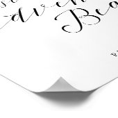 我々の冒険がゲストブックマップ結婚のサインを始める ポスター (角)