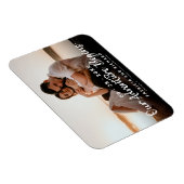 我々の冒険が始まる日付写真を保存 マグネット (右側)