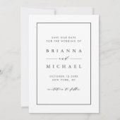 我々の冒険が始まる |の結婚写真 セーブザデート (裏面)