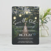 我々の冒険が始まる |フォレ素朴スト日付の保存 招待状 (スタンド正面)