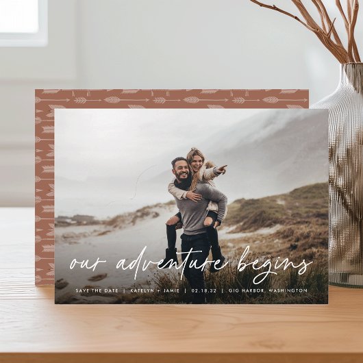 我々の冒険が始まる |フルフォト セーブザデート