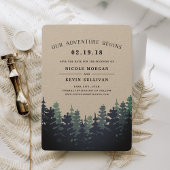 我々の冒険が始まる | Winter Forest日付を保存 セーブザデート