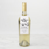 我々の冒険は屋外の結婚式を始める日付を保存 ボトルネックタグ (ボトル)