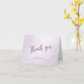 我々の冒険は書道の梅あなた感謝していを始める カード (黄色い花)