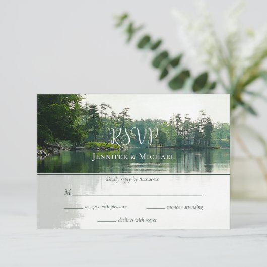 我々の冒険は田舎臭い湖畔結婚の 出欠カード (スタンド正面)