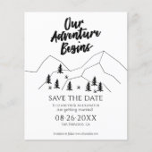 我々の冒険は、日付を保存してフォレストの結婚式を開始 (正面)