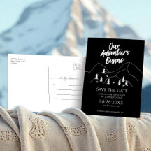 我々の冒険は、日付を保存してフォレストの結婚式を開始