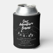 我々の冒険は、日付を保存してフォレストの結婚式を開始 缶クーラー (缶正面)