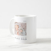我々の初めてのクリスマスとしてママとパパシックモダン コーヒーマグカップ (正面左)