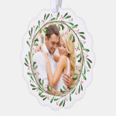 我々の初めてのクリスマスのレッドさん オーナメントカード (左)