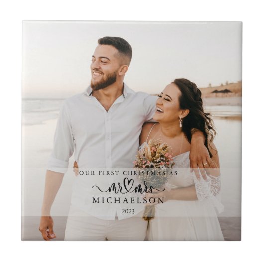 我々の初めてのクリスマスはミスター・アンド・ミセス タイル (正面)