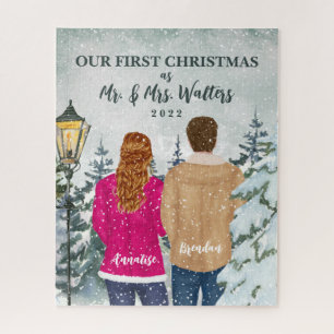 我々の初めてのクリスマスはミセス結婚したと ジグソーパズル