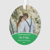 我々の初めてのクリスマスはミセス・オーナメント オーナメント (正面)