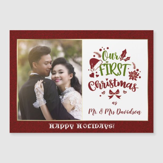 我々の初めてのクリスマスはレッド・グリッターさん (正面)