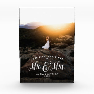 我々の初めてのクリスマスは夫婦を新婚した フォトブロック