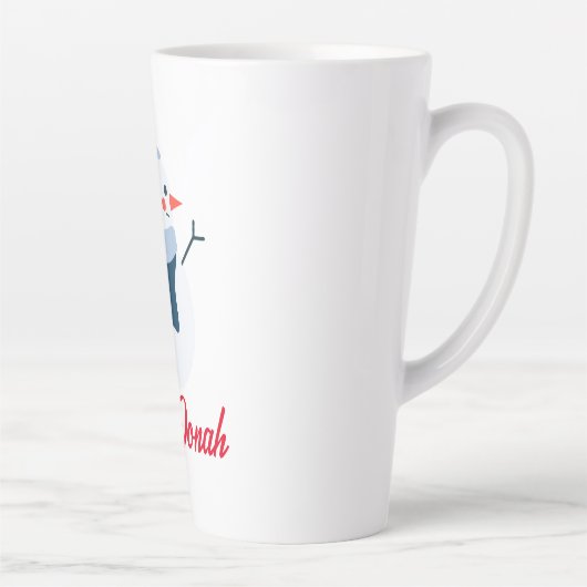 我々の初めてのクリスマスは新婚の夫妻として カフェラテマグ (右)