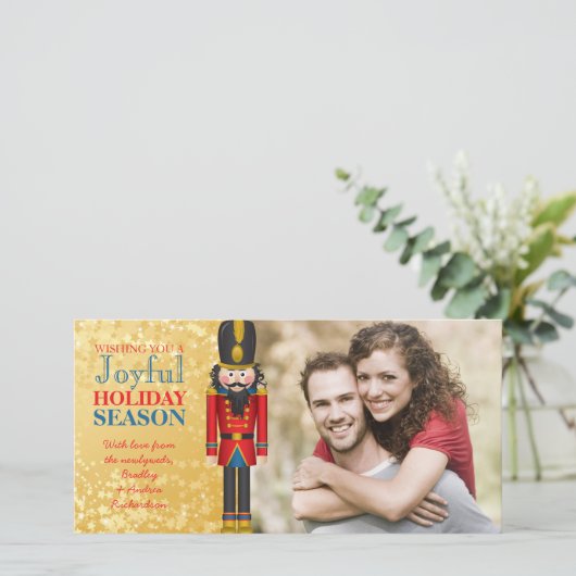 我々の初めてのクリスマスを一緒にくるみ割り兵士 シーズンカード (スタンド正面)