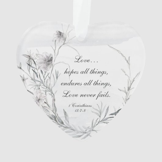 我々の初めてのクリスマス感動的 オーナメント (裏面)