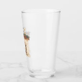 我々の初めてのクリスマス，火の上に潜る タンブラーグラス (左)