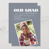 我々の卒業写真卒業招待状 招待状 (正面/裏面)