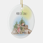 我々の友人 セラミックオーナメント (右)