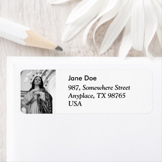 我々の受胎婦人 ラベル (インサイチュ)