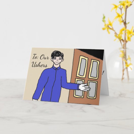 我々の味方に カード (黄色い花)