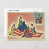 我々の国旗の誕生 ポストカード (正面/裏面)