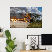 我々の土地の破壊 ポスター (ホームオフィス)