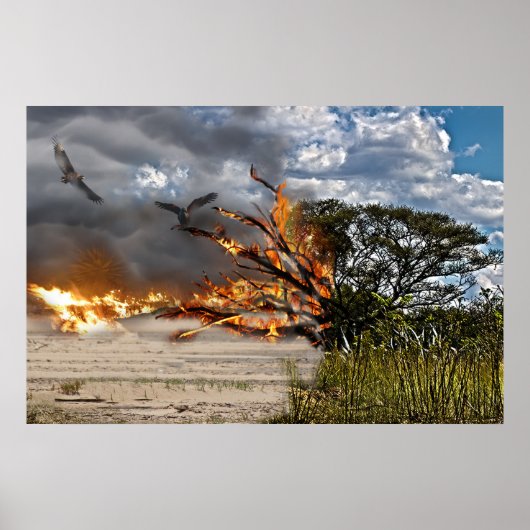 我々の土地の破壊 ポスター (正面)