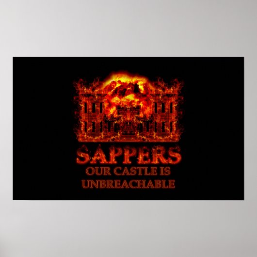 我々の城は手に入らない ポスター (正面)