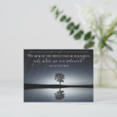 我々の声の重要性 ポストカード (スタンド正面)