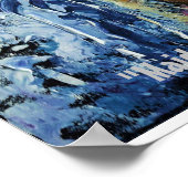 "我々の大きな青い波の乙女" ポスター (角)