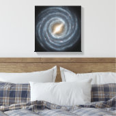 我々の天の川の銀河系 キャンバスプリント (インサイチュ (寝室))