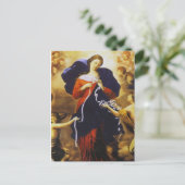 我々の女性のノットの献身的な画像 ポストカード (スタンド正面)