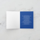 我々の女性のノットの祈りの言葉 シーズンカード (内部)