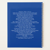 我々の女性のノットの祈りの言葉 プランナー手帳 (裏面)