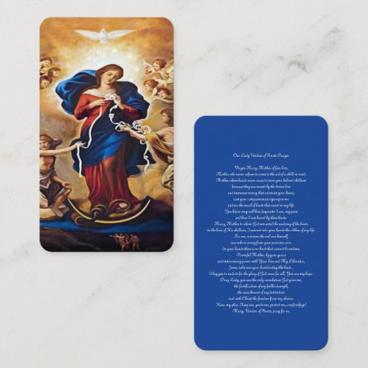 我々の女性の結び目 エンクロージャーカード (正面/裏面)