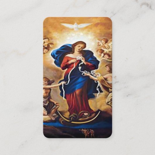 我々の女性の結び目 エンクロージャーカード (正面)