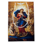 我々の女性の結び目 ミディアムペーパーバッグ (正面)