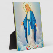 我々の女性は無垢な概念 フォトプラーク (側面)