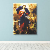 我々の女性は結び目を解いた キャンバスプリント (インサイチュ (ウッドフロア))